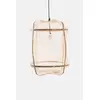 Image de Ay Illuminate Suspension Z5 Toile de thé en filet de sisal noir ø42x57cm