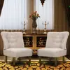 Image de VIDAXL Chaises françaises Crème (lot de 2)