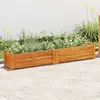 Image de vidaXL Lit de Jardin - Acacia 150x30x25 cm