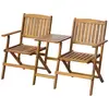 Image de vidaXL Banc jardin pliant Acacia 140 cm