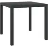 Image de vidaXL Table de jardin - Noir