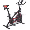 Image de vidaXL Vélo d'appartement - Noir/Rouge