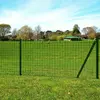 Image de vidaXL Clôture Euro Acier 25 x 1 m Vert