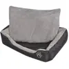 Image de vidaXL Lit pour chien - Noir XL