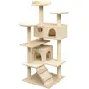 Image de vidaXL Arbre à chat avec griffoirs - Beige