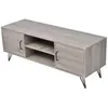 Image de vidaXL Meuble TV Gris - 120x40x45 cm