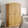 Image de vidaXL Garde-robe Corona 2 portes