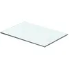 Image de vidaXL Panneau Etagère Verre 40x20 cm
