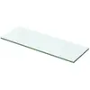 Image de vidaXL Panneau Étagère Verre 50x12 cm
