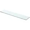 Image de vidaXL Panneau - Verre transparent 70 x 15 cm