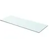 Image de vidaXL Panneau étagère verre 70x25 cm