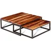 Image de vidaXL Ensemble de tables gigognes