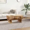 Image de vidaXL Table basse Bois de manguier - 88 cm