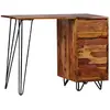 Image de vidaXL Bureau Bois Massif