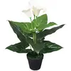 Image de vidaXL Lis Calla artificiel avec pot
