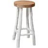 Image de vidaXL Chaise de bar - Bois de teck