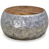 Image de VIDAXL Table basse - Aluminium et teck