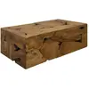 Image de vidaXL Table basse teck véritable - 90x50x30 cm