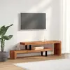 Image de vidaXL Meuble TV - Bois d'Acacia Massif