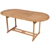 Image de vidaXL Table jardin Bois de Teck 180x90 cm
