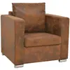 Image de VidaXL Fauteuil - Marron