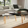 Image de VidaXL Ensemble tables basses - 2 pcs noir