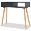 Image de vidaXL Table console Noire