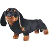Image de vidaXL Chien de race Dachshund Noir XXL