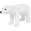 Image de vidaXL Jouet en peluche Ours polaire Blanc XXL