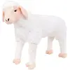Image de vidaXL Jouet en peluche Mouton Blanc XXL