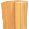 Image de vidaXL Clôture de jardin Double face - 90x300 cm - Jaune
