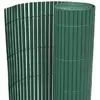 Image de vidaXL Clôture de Jardin PVC Double Face 90x500 cm - Vert