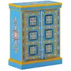 Image de vidaXL Buffet Bois de Manguier Turquoise