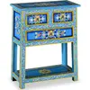 Image de vidaXL Buffet Bois de Manguier Turquoise