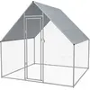 Image de vidaXL Cage extérieure pour poulets