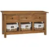 Image de vidaXL Buffet - Bois d'acajou massif