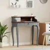 Image de VidaXL Bureau - Acajou Massif