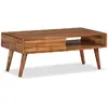 Image de VidaXL Table basse bois massif - 100x50x40 cm