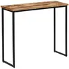 Image de vidaXL Table console Teck recyclé massif