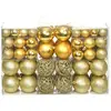 Image de vidaXL Boules de Noël 100 pcs - Doré