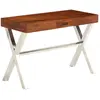 Image de VidaXL Bureau Bois d'acacia avec tiroir
