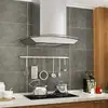 Image de vidaXL Hotte murale 60 cm Acier inoxydable 756 m³/h LED