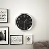 Image de VidaXL Horloge murale Quartz - Noir