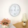 Image de vidaXL Horloge Murale 30 cm Argenté