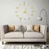 Image de VidaXL Horloge Murale 3D Moderne