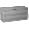 Image de vidaXL Boîte de rangement 117x45x56 cm Gris