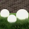 Image de vidaXL Jeu de lampe boule LED 3 pcs PMMA 20/30/40 cm