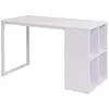 Image de VIDAXL Table d'écriture - Blanc