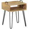 Image de vidaXL Table de chevet Bois de Manguier