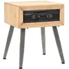 Image de VidaXL Table de Chevet 43x38x50 cm - Bois de Sapin Massif